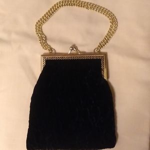 Vintage Italian Velvet purse made for Craig Scot
